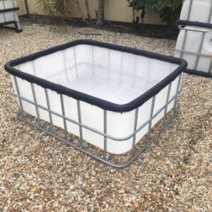Garden Beds (cut down IBC)