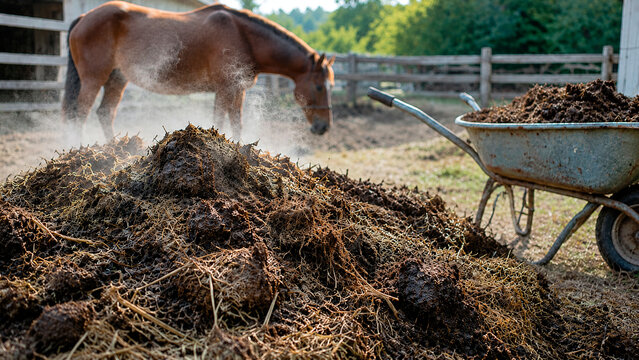 Horse Manure $130 a m3